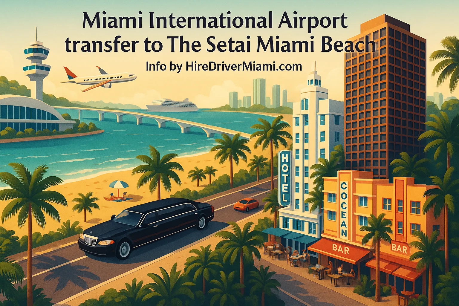 Miami International Airport transfer to The Setai Miami Beach