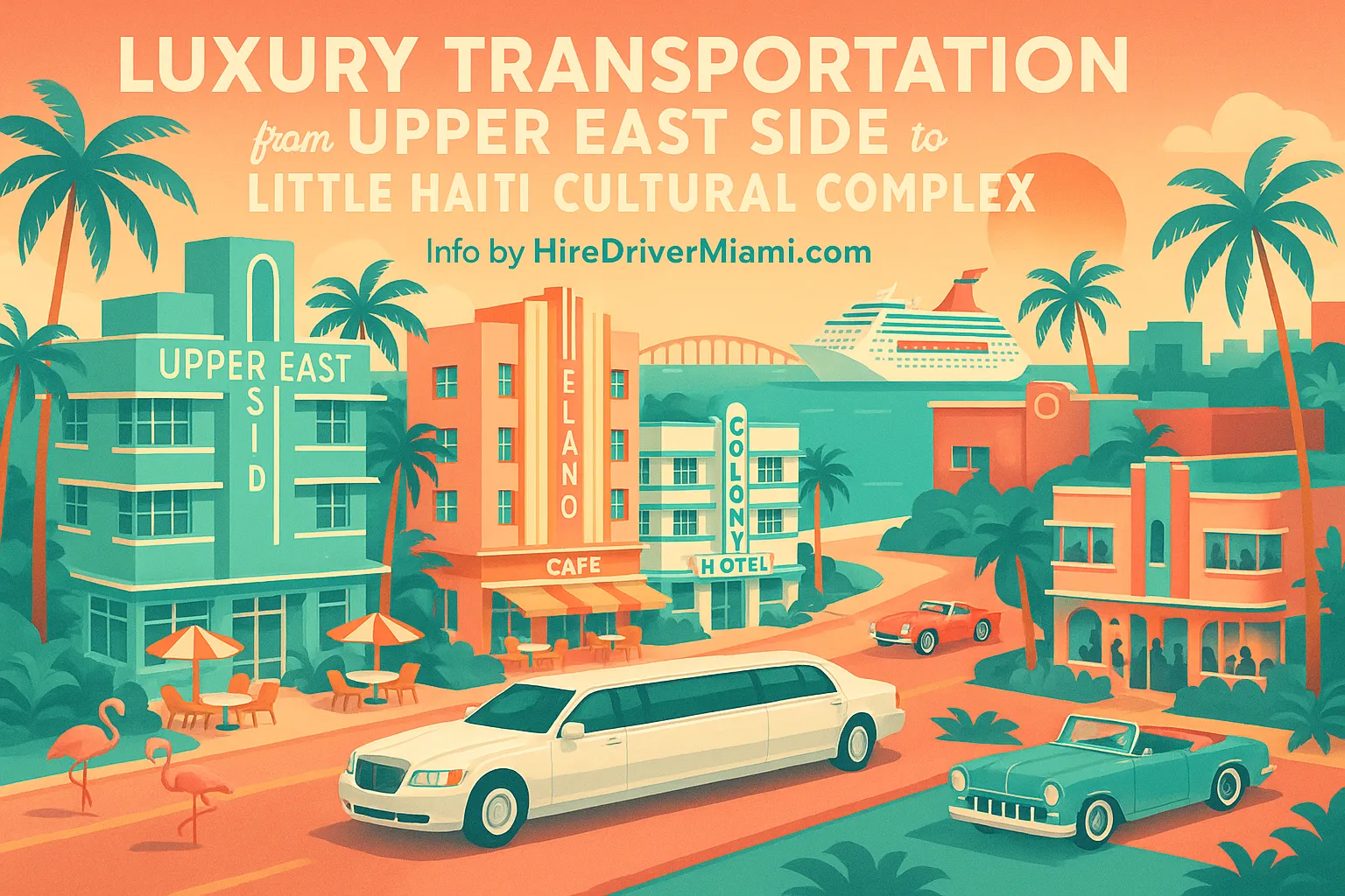 Luxury Transportation from Upper East Side to Little Haiti Cultural Complex