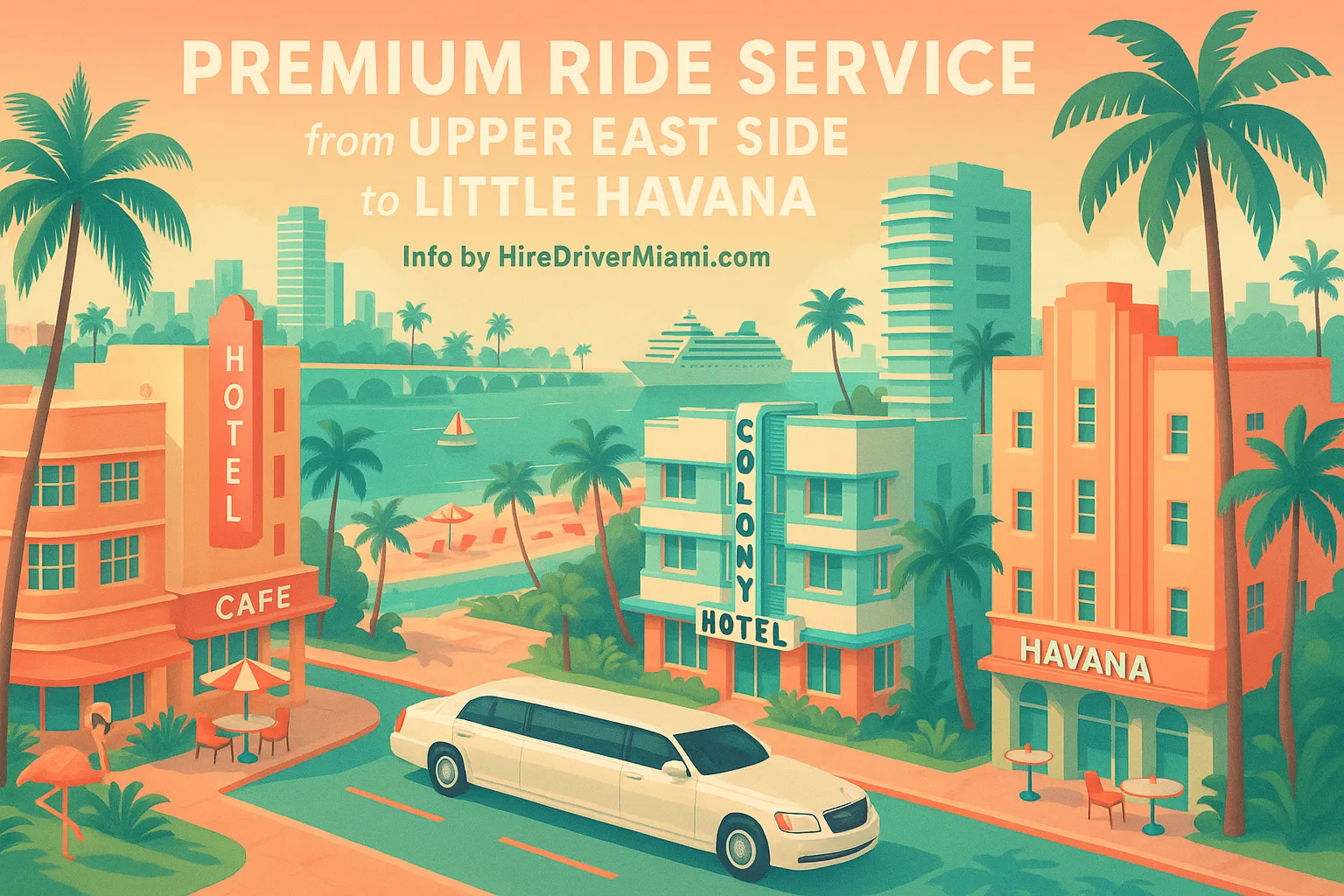 Premium Ride Service from Upper East Side to Little Havana