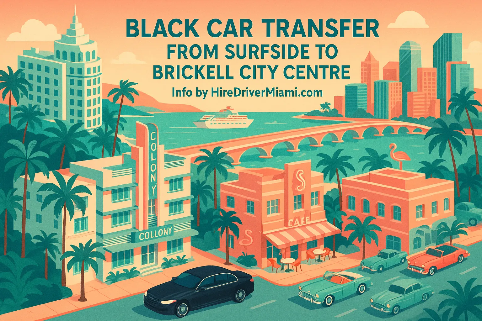 Black Car Transfer from Surfside to Brickell City Centre