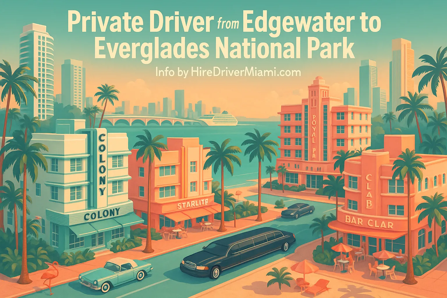 Private Driver from Edgewater to Everglades National Park