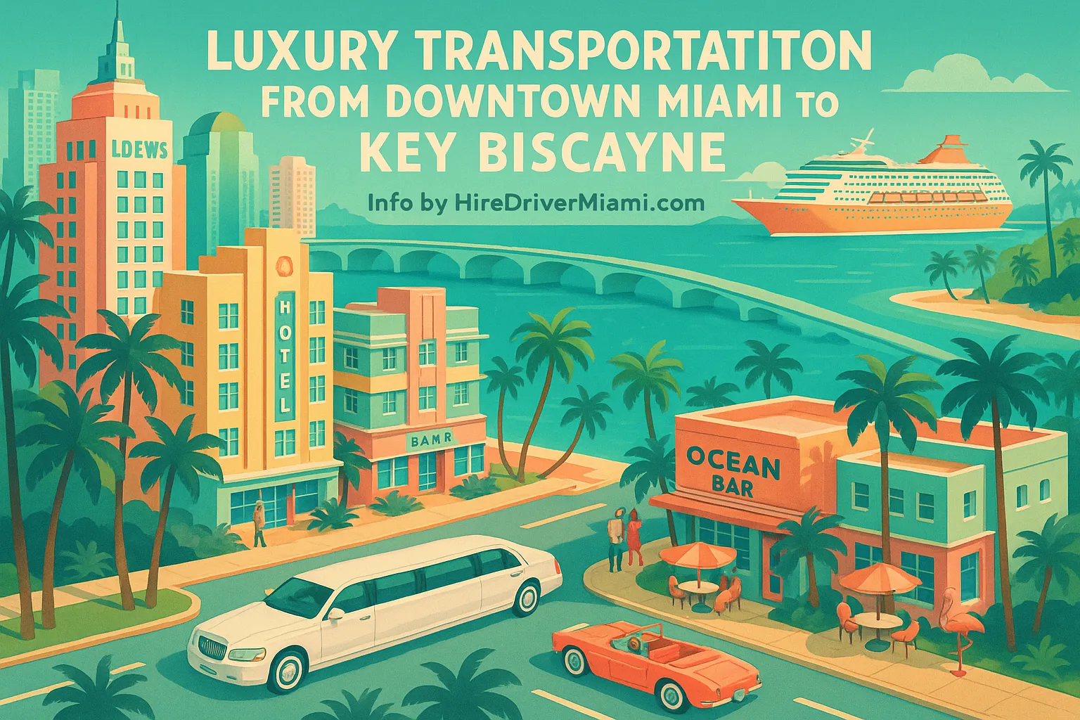 Luxury Transportation from Downtown Miami to Key Biscayne
