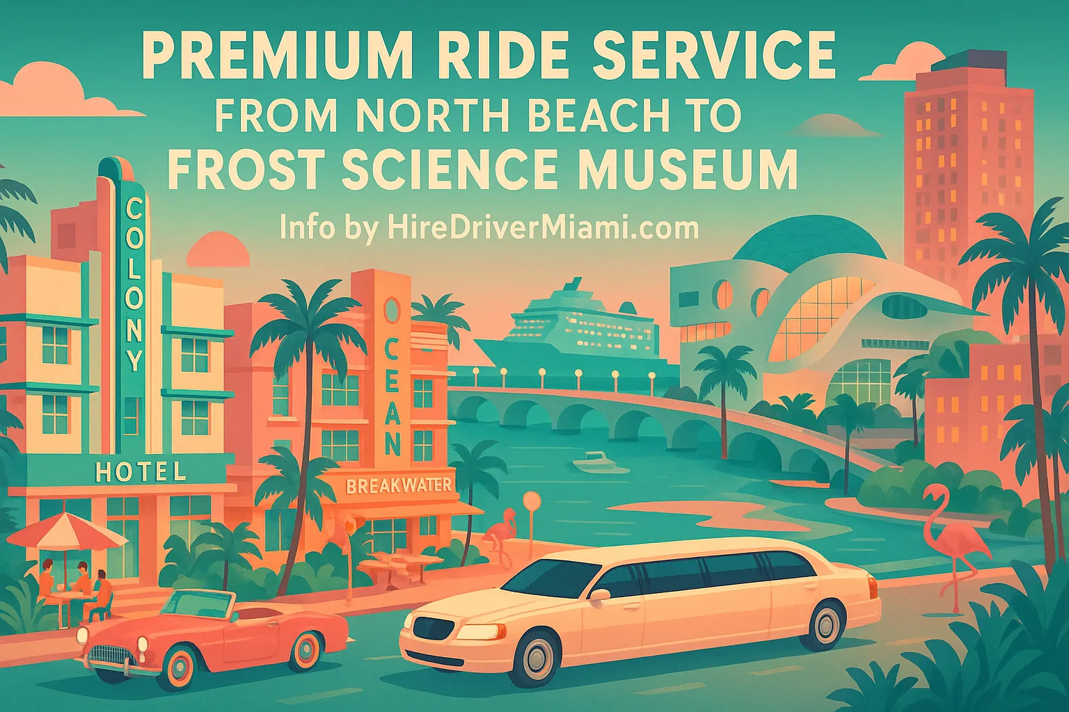 Premium Ride Service from North Beach to Frost Science Museum