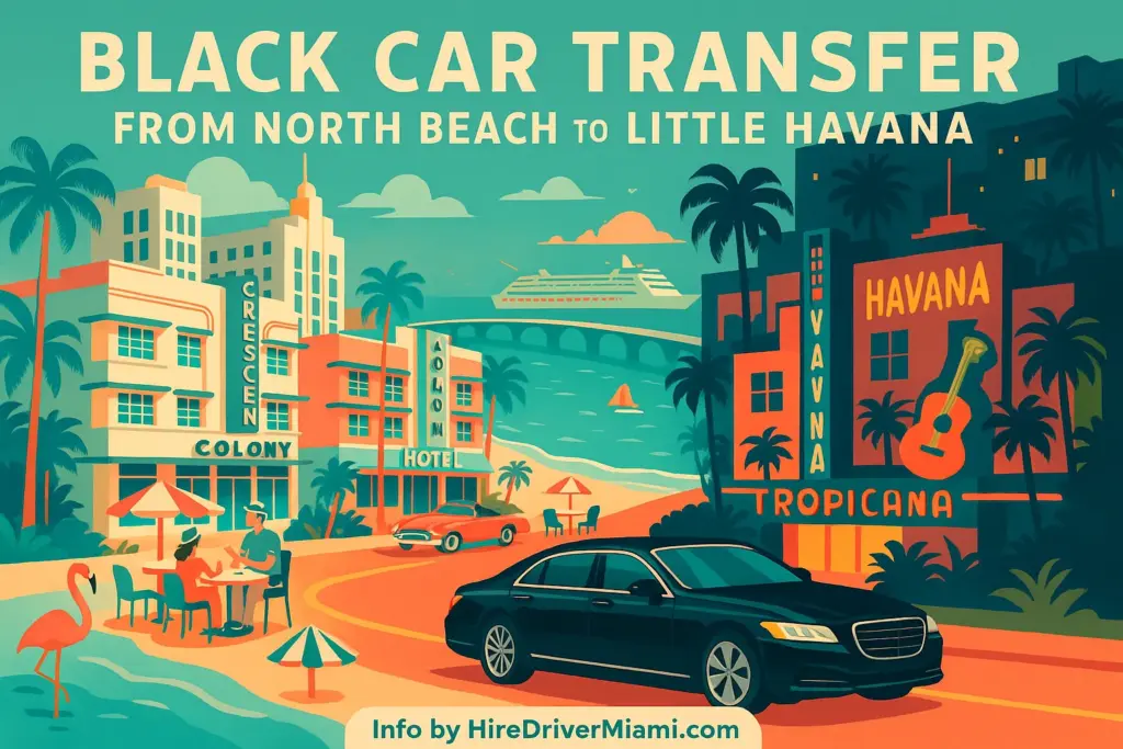 Black Car Transfer from North Beach to Little Havana