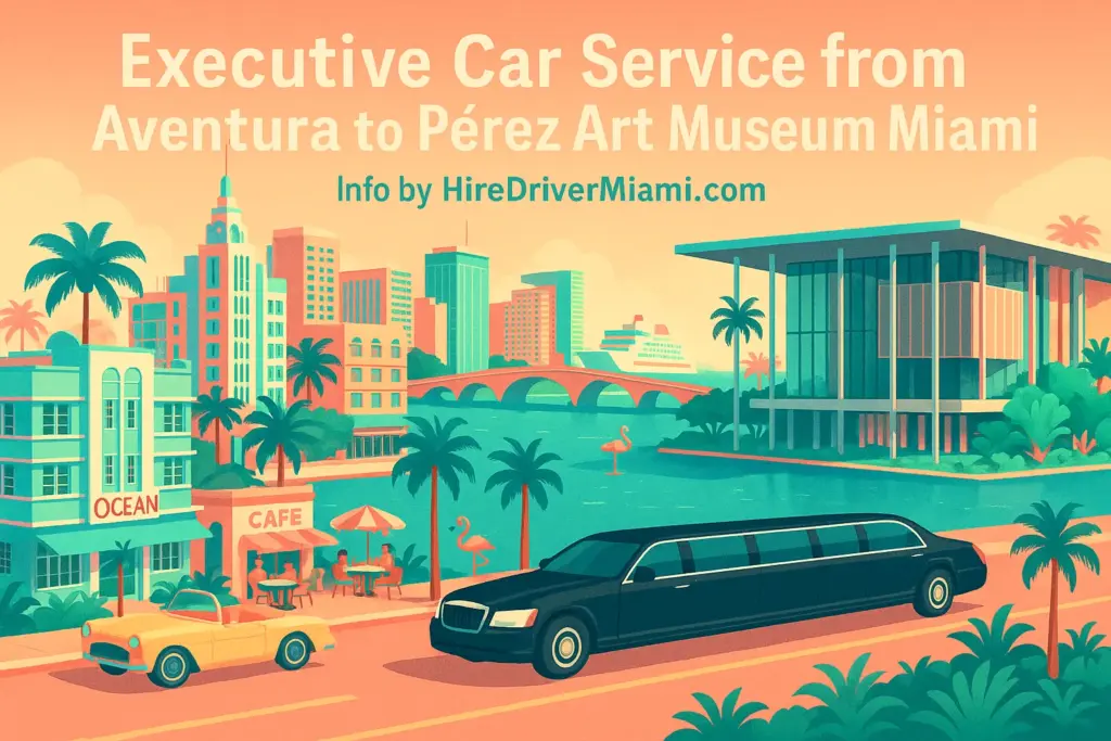 Executive Car Service from Aventura to Pérez Art Museum Miami