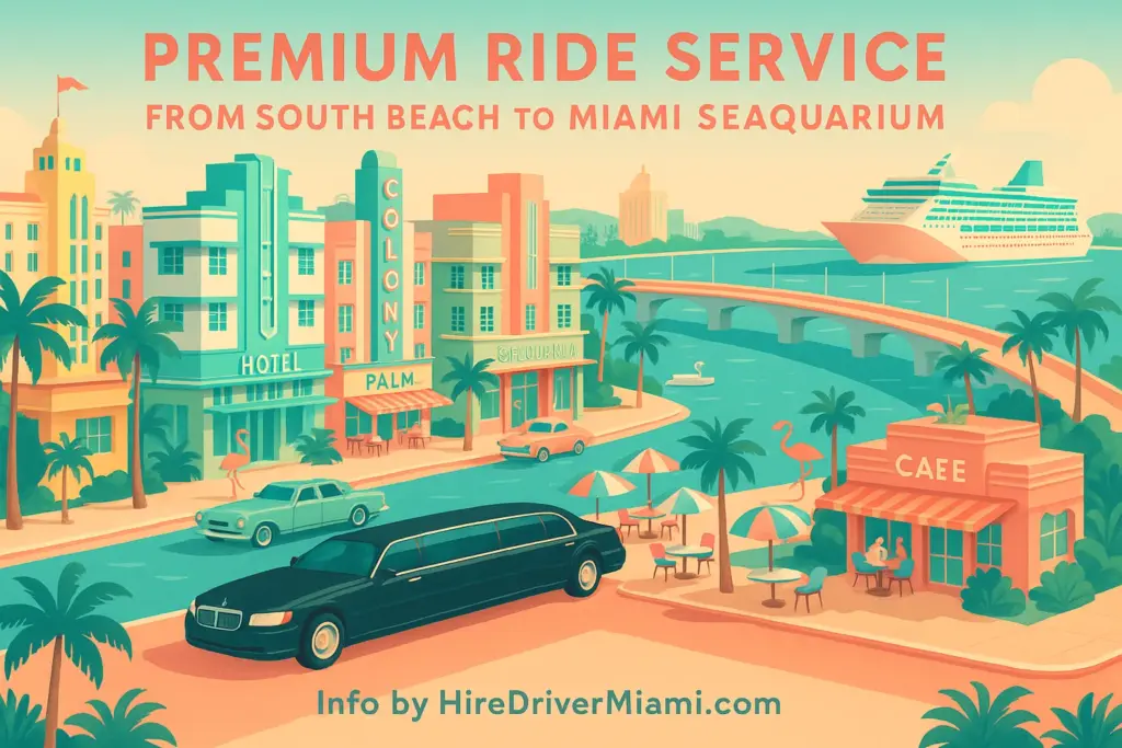 Premium Ride Service from South Beach to Miami Seaquarium